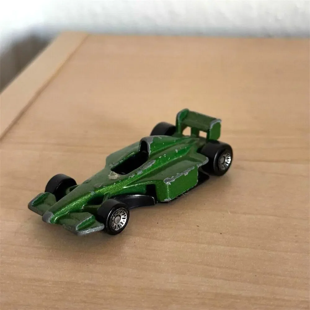 Vintage Hot Wheels F1 Jaguar HSBC Green McDonald's Happy Meal Toy 2000 Y2K